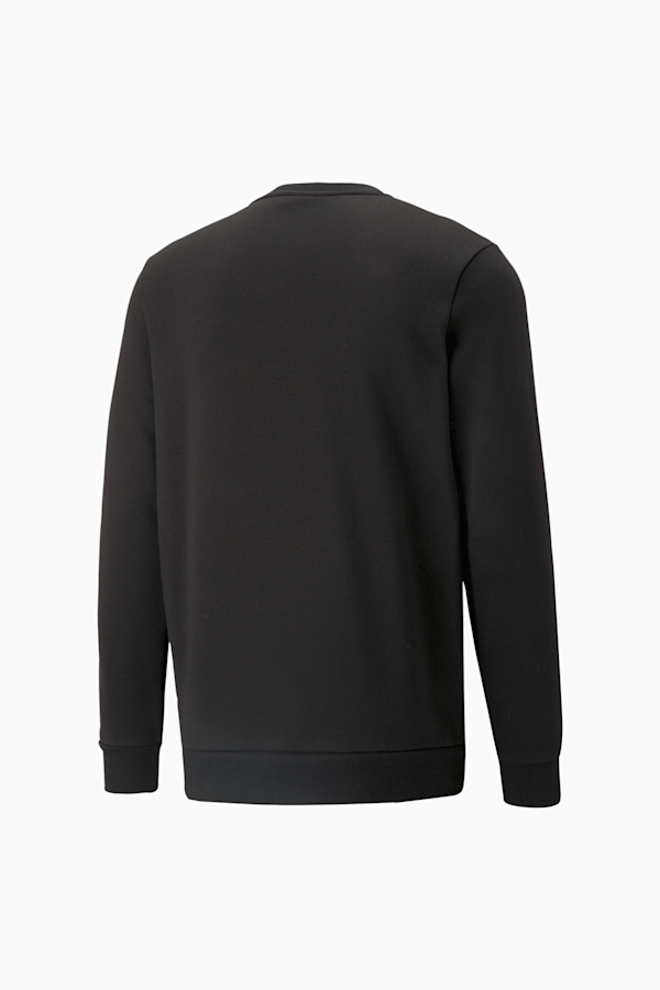 Essentials Two Tone Big Logo Crew Neck Men s Sweater PUMA